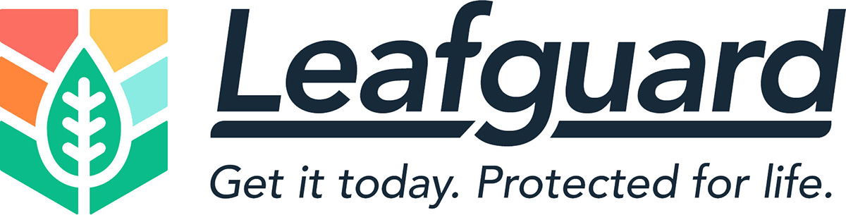 Leafguard rebrands logo and brand language.